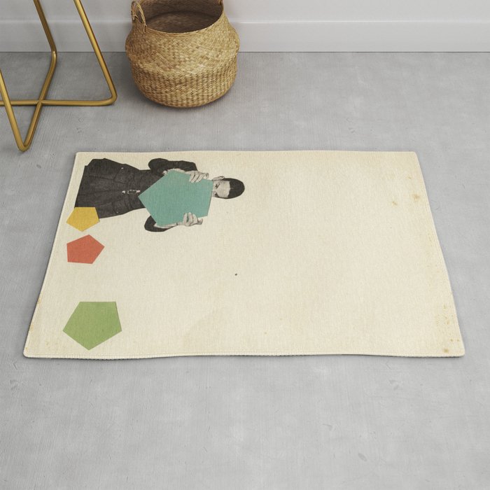 Discovering New Shapes Rug