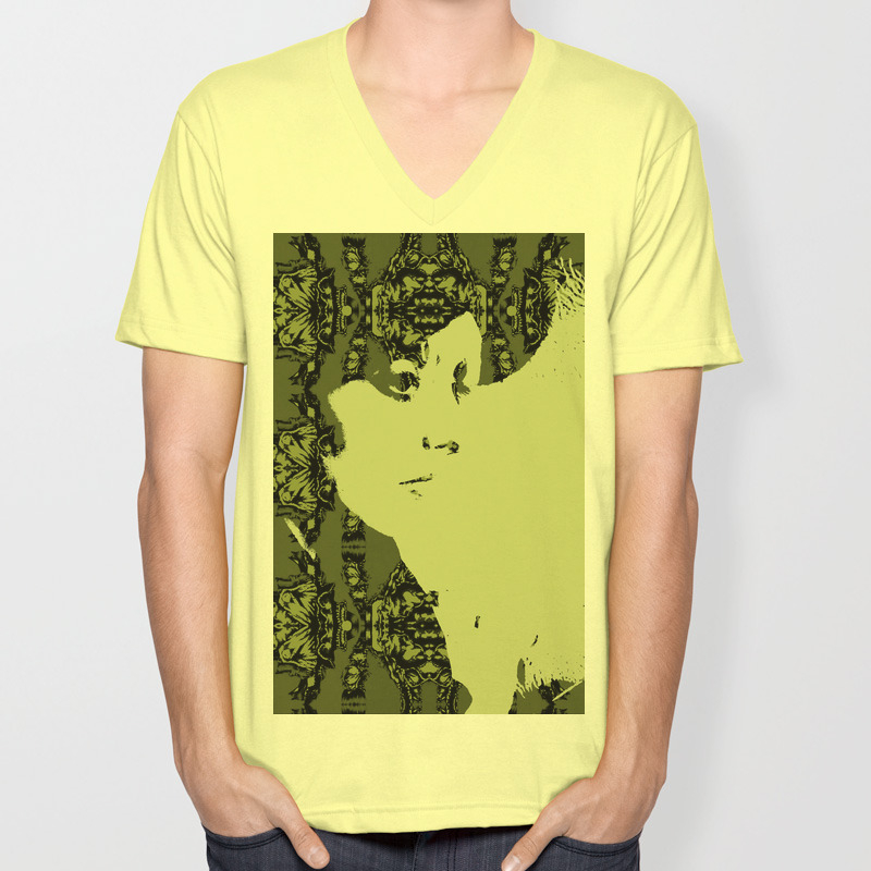 self portrait yellow top