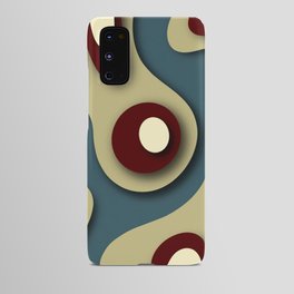Geometric color mountain 21 Android Case