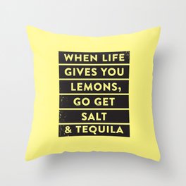 Lemons. Throw Pillow