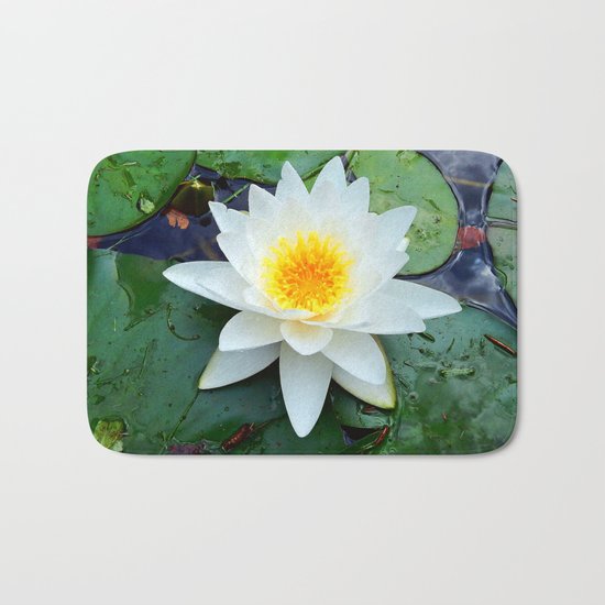 Water Lily Bath Mat