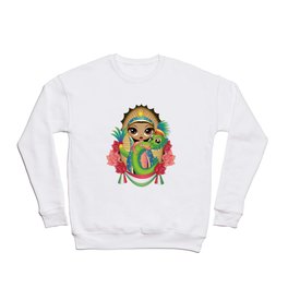 Guadalupe n' Quetzalcoatl Crewneck Sweatshirt