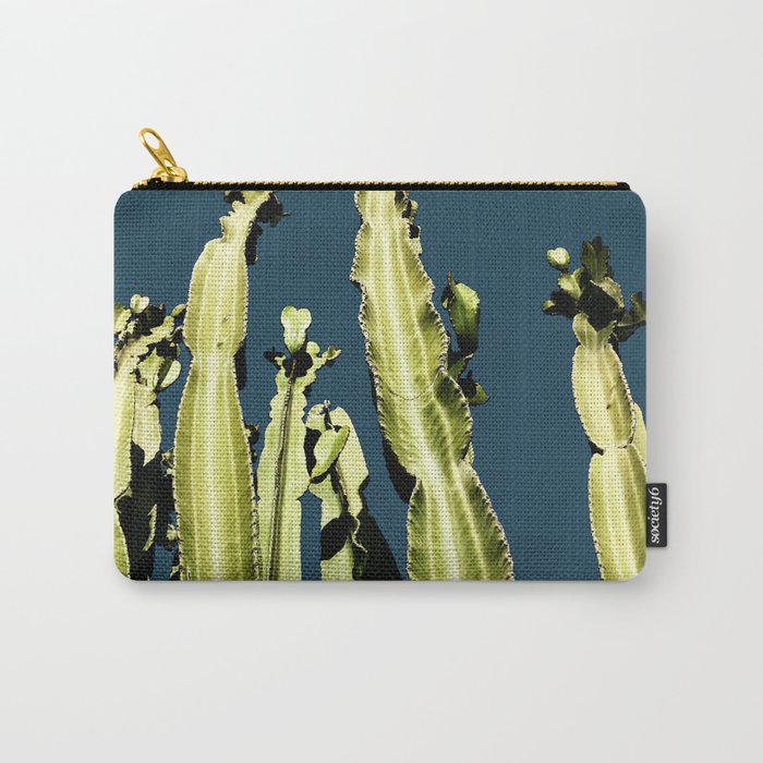 Cactus - blue Carry-All Pouch