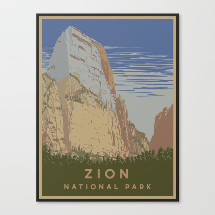 Zion Canvas Print