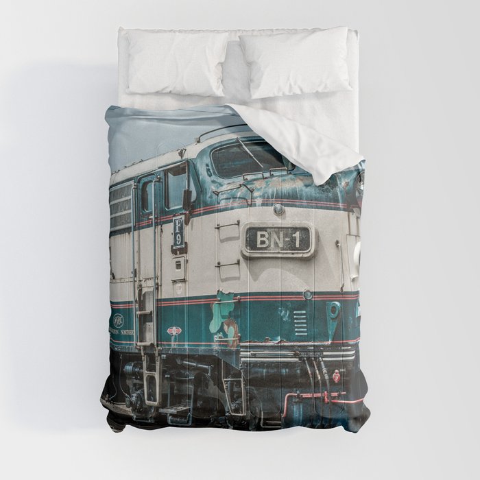 Train comforter best sale