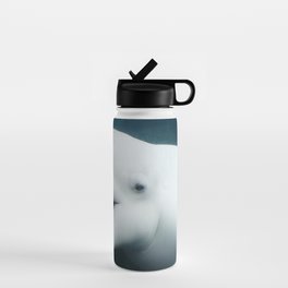beluga whale Smile Water Bottle