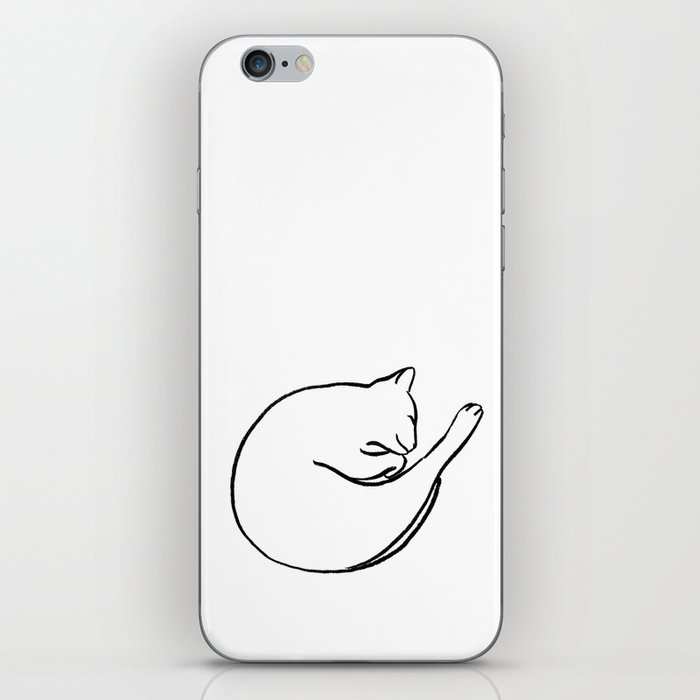 Sleeping Cat iPhone Skin