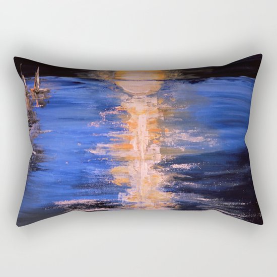 super moon Rectangular Pillow