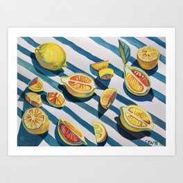 "When life gives you lemons" Art Print
