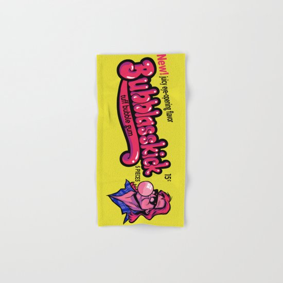 BUBBLASSKICK Hand & Bath Towel