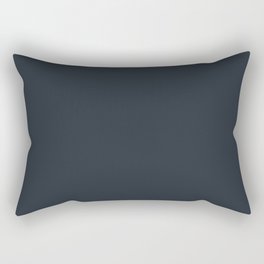 Hex Grey Rectangular Pillow