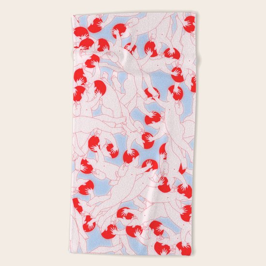MIND CONTROL Beach Towel
