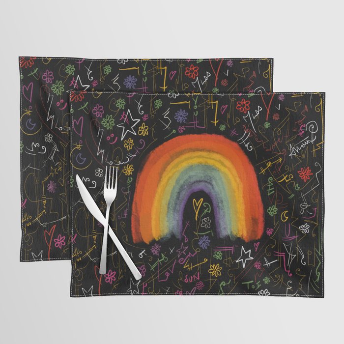 Rainbow Life Placemat