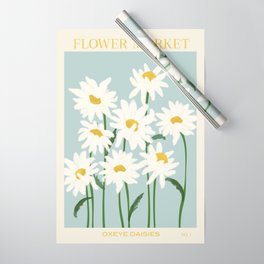 Flower Market - Oxeye daisies Wrapping Paper