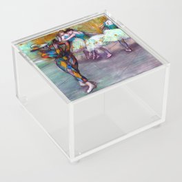 Edgar Degas The Harlequin Dance Acrylic Box
