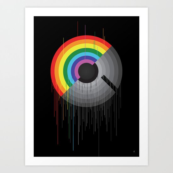 Rainbow Album Art Print