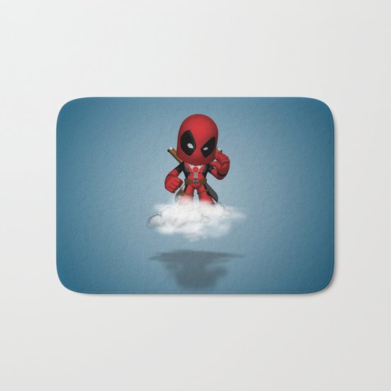 I'm Diedpool Flying Bath Mat