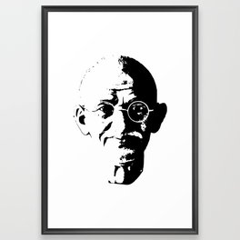 Mahatma Gandhi Framed Art Prints to Match Any Home's Decor | Society6