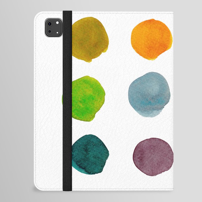 Coloured spots  iPad Folio Case