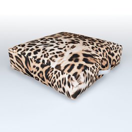 Wild Leopard Outdoor Floor Cushion
