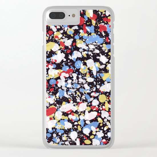 Abstract 35 Clear iPhone Case