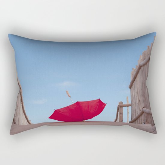 Lost umbrella Rectangular Pillow
