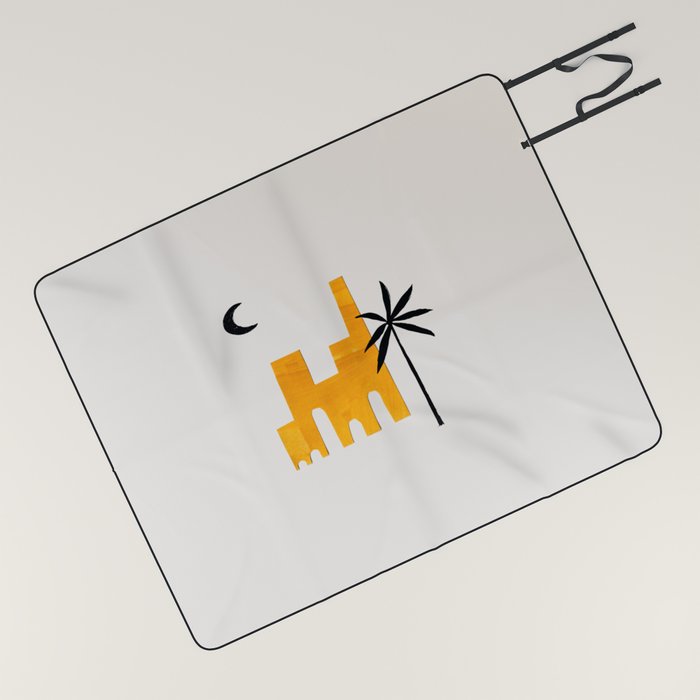 Minimalist Minimal Mid Century Abstract Middle Eastern Ancient Ruins