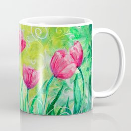 Dancing Tulips by Jan Marvin Coffee Mug