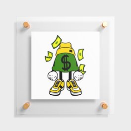 money Floating Acrylic Print