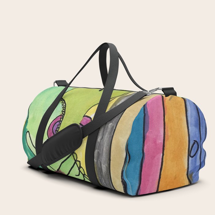 Bad Gator Duffle Bag By Joelborgerson