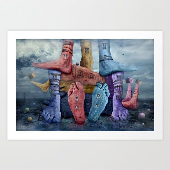 Another World 9 Art Print