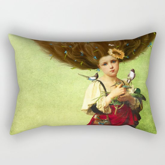 Warm Embrace Rectangular Pillow