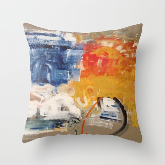 RISING SUN Throw Pillow
