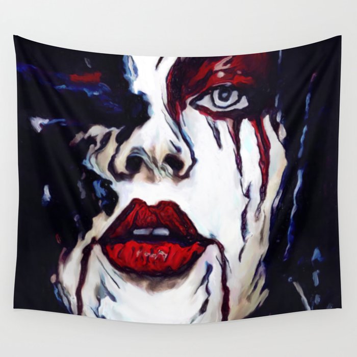 Conflicting Personalities Wall Tapestry