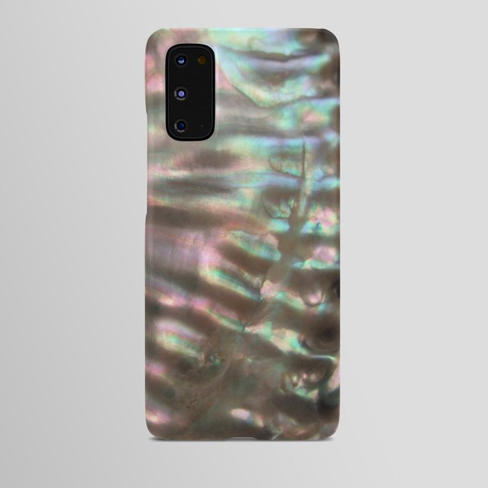 Shimmery Greenish Pink Abalone Mother of Pearl Android Case