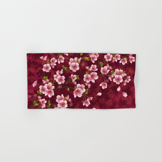 Cherry blossom #12 Hand & Bath Towel
