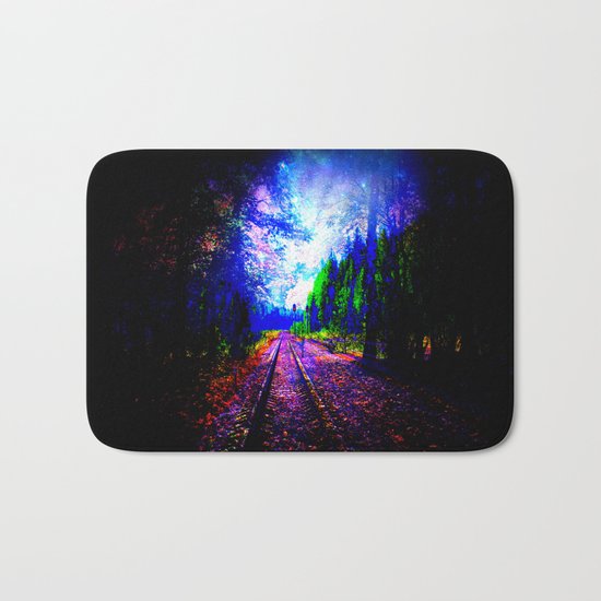 magical forest Bath Mat