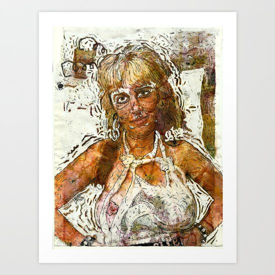 Filthiest Person Alive Art Print