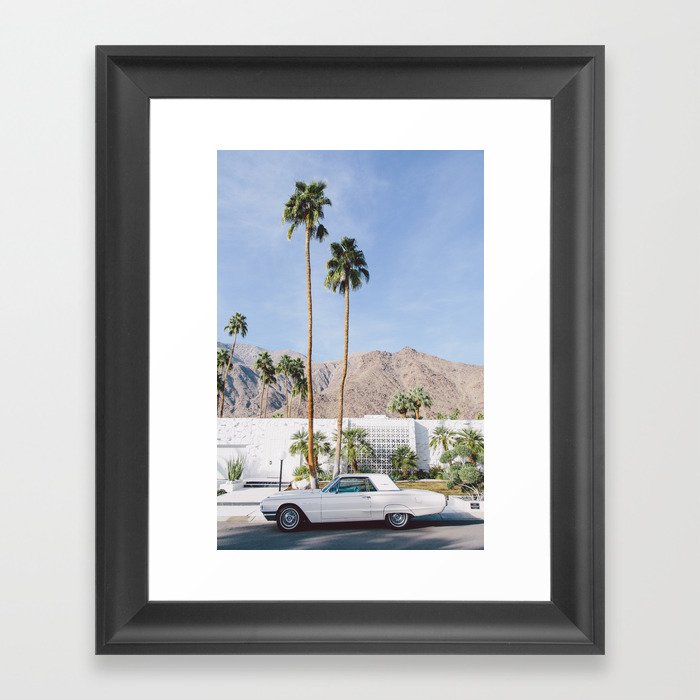 Palm Springs Mid Century Modern 2 Framed Art Print by Chris Schoonover