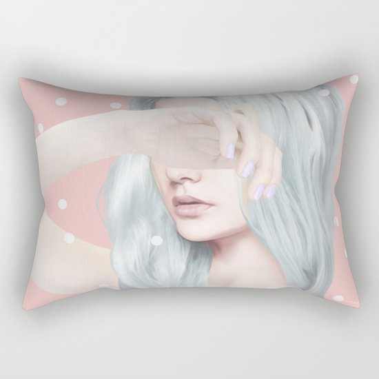 Let go Rectangular Pillow