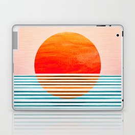 Minimalist Sunset III / Abstract Landscape Laptop & iPad Skin