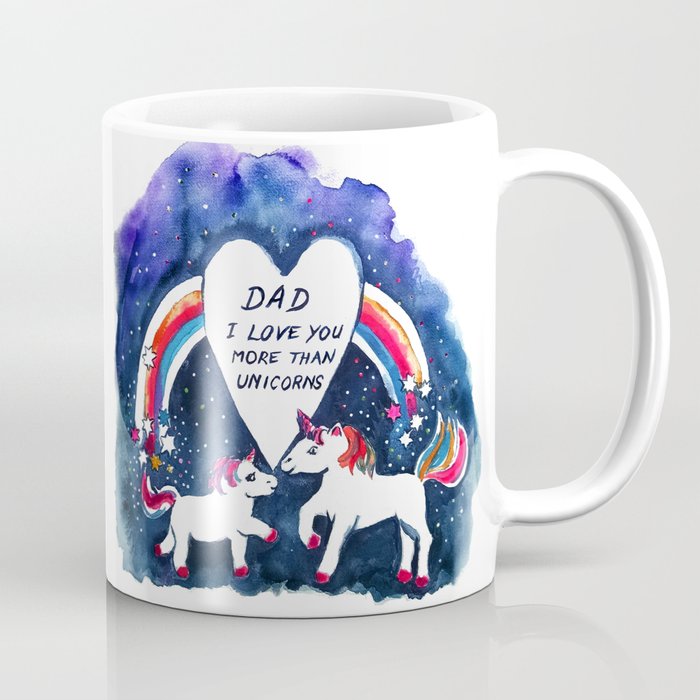 Unicorns Father's Day Coffee Mug
