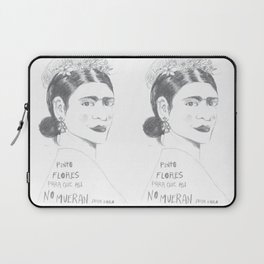 Frida - flower - Kahlo Laptop Sleeve
