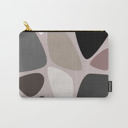  Pebbles in earthy tones pattern Carry-All Pouch