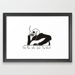 The Man Who Sold the World Framed Art Print