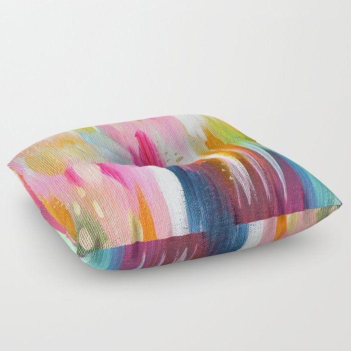 EttaVee Brushstroke no.131 Floor Pillow