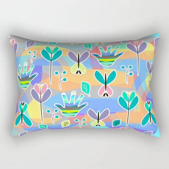 Happy pattern Rectangular Pillow