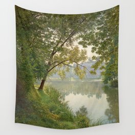 From Waters Edge - Landscape Painting Wall Tapestry