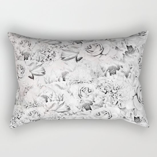 White roses Rectangular Pillow
