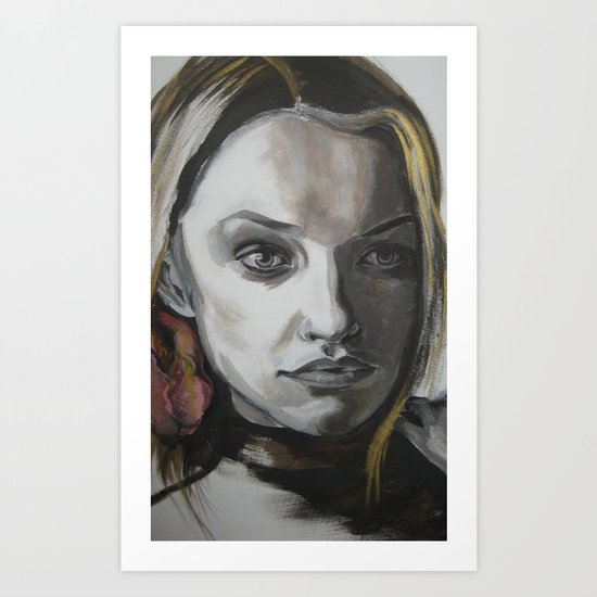 The Opera Singer Art Print